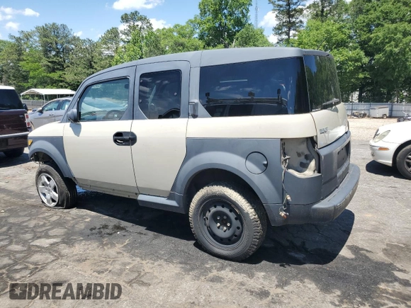 2005 Honda Element EX with VIN 5J6YH28645L002656, listed as a Copart auction lot 55456825 with 189,701 mi miles and Clean Title. Bid and sale history available at DreamBid. Image 2.