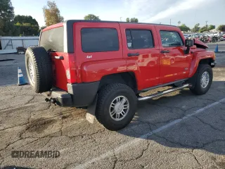 2007 Hummer H3 SUV with VIN 5GTDN13E578129596, listed as a Copart auction lot 84348604 with 70,574 mi miles and Salvage Title. Bid and sale history available at DreamBid. Image 3.