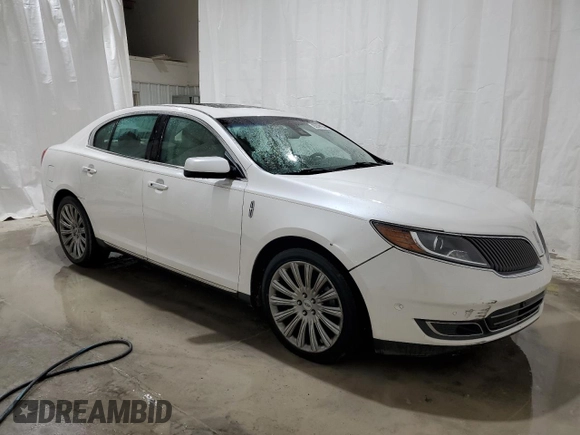 2015 Lincoln MKS with VIN 1LNHL9DK1FG600600, listed as a Copart auction lot 85539154 with 146,374 mi miles and Salvage Title. Bid and sale history available at carsss.com. Image 4.