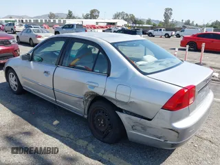 2001 Honda Civic EX with VIN JHMES267X1S003959, listed as a IAAI auction lot 41978932 with 181,380 mi miles. Bid and sale history available at carsss.com. Image 3.
