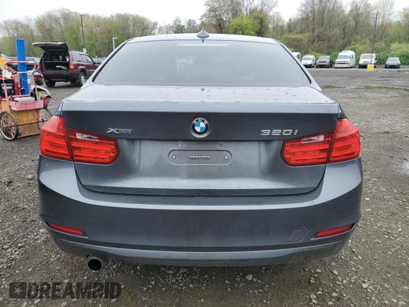 2015 BMW 3 Series 320i xDrive with VIN WBA3C3G51FNT51452, listed as a Copart auction lot 55426245 with 81,001 mi miles and Salvage title. Bid and sale history available at DreamBid. Image 6.