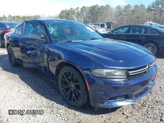 2015 Dodge Charger SE z VIN 2C3CDXBG1FH865993, wystawiony jako IAAI lot #41607251 z przebiegiem 169 096 mil mil oraz . Historia ofert i sprzedaży dostępna na DreamBid. Obrazek 1.