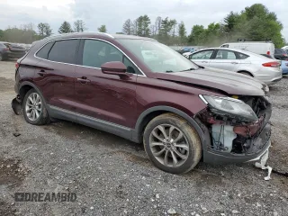 2017 Lincoln MKC Select with VIN 5LMCJ2D91HUL31729, listed as a Copart auction lot 58563085 with 88,228 mi miles and Salvage title. Bid and sale history available at DreamBid. Image 4.