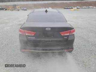2016 Kia Optima EX with VIN 5XXGU4L37GG011764, listed as a Copart auction lot 88228825 with 106,400 mi miles and Salvage Title. Bid and sale history available at carsss.com. Image 6.