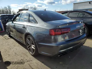 2017 Audi S6 Prestige with VIN WAUHFAFC3HN032896, listed as a Copart auction lot 85417684 with 92,701 mi miles and Salvage Title. Bid and sale history available at carsss.com. Image 2.