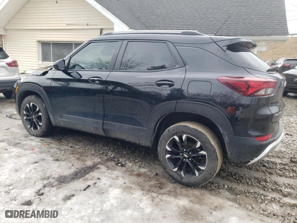 2021 Chevrolet TrailBlazer LT with VIN KL79MPS21MB162097, listed as a Copart auction lot 46256715 with 82,650 mi miles and Salvage Title. Bid and sale history available at carsss.com. Image 2.