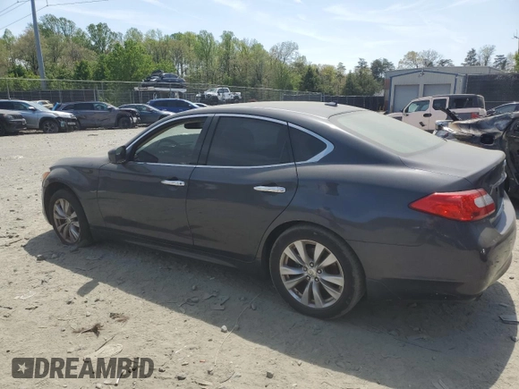 2011 Infiniti M37 with VIN JN1BY1AR7BM375581, listed as a Copart auction lot 53846615 with 167,188 mi miles and Clean Title. Bid and sale history available at carsss.com. Image 2.