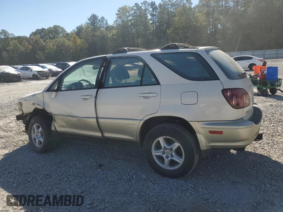 2000 Lexus RX 300 with VIN JT6GF10U1Y0064850, listed as a Copart auction lot 77003934 with Not Provided miles and Salvage Title. Bid and sale history available at carsss.com. Image 2.