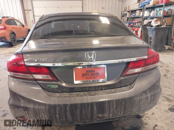 2015 Honda Civic EX-L with VIN 2HGFB2F96FH515130, listed as a IAAI auction lot 41624438 with 180,891 mi miles and . Bid and sale history available at DreamBid. Image 16.