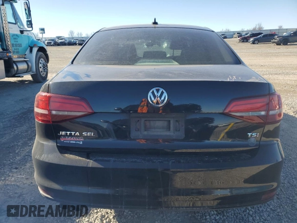 2016 Volkswagen Jetta Sedan 1.8T SEL with VIN 3VWL07AJXGM212177, listed as a Copart auction lot 88641285 with 123,646 mi miles and Salvage Title. Bid and sale history available at carsss.com. Image 6.