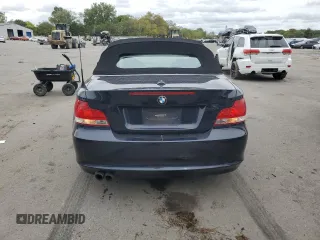 2009 BMW 1 Series 128i with VIN WBAUN13559VH80948, listed as a Copart auction lot 73012384 with 130,694 mi miles and Clean Title. Bid and sale history available at carsss.com. Image 6.
