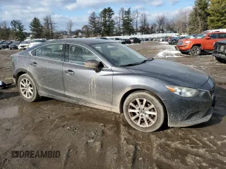 2016 Mazda 6 i Sport with VIN JM1GJ1U57G1426120, listed as a Copart auction lot 41834775 with 106,573 mi miles and Salvage Title. Bid and sale history available at carsss.com. Image 4.