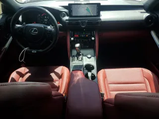 2023 Lexus IS 500 F Sport Performance with VIN JTHAP1D25P5003652, listed as a Copart auction lot 53134665 with 17,844 mi miles and Salvage title. Bid and sale history available at DreamBid. Image 8.