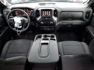 2022 Chevrolet Silverado 1500 Custom with VIN 1GCPDBEKXNZ531847, listed as a Copart auction lot 84716374 with 54,211 mi miles and Salvage Title. Bid and sale history available at carsss.com. Image 8.