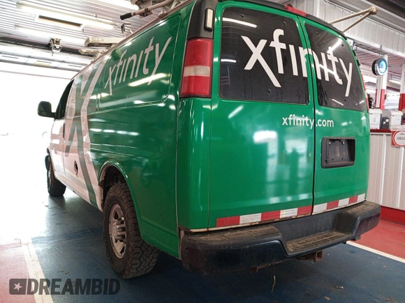 2014 Chevrolet Express Cargo z VIN 1GCWGFCA6E1197965, wystawiony jako IAAI lot #42511886 z przebiegiem 199 293 mil mil oraz . Historia ofert i sprzedaży dostępna na DreamBid. Obrazek 9.