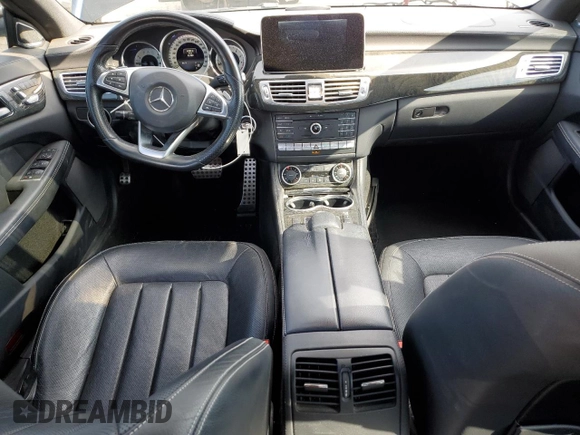 2016 Mercedes-Benz CLS-Class CLS 550 with VIN WDDLJ7DB0GA177690, listed as a Copart auction lot 42559415 with 93,789 mi miles and Salvage Title. Bid and sale history available at carsss.com. Image 8.