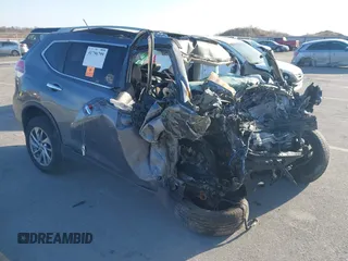 2015 Nissan Rogue SL z VIN 5N1AT2MV0FC910442, wystawiony jako IAAI lot #41796799 z przebiegiem 87 772 mil mil oraz . Historia ofert i sprzedaży dostępna na DreamBid. Obrazek 1.