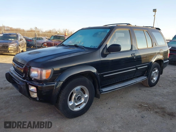1998 Infiniti QX4 with VIN JNRAR05Y2WW028333, listed as a IAAI auction lot 41759775 with 216,473 mi miles and . Bid and sale history available at DreamBid. Image 2.