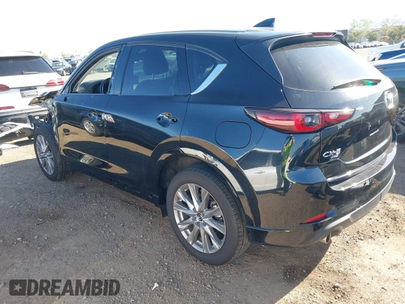 2024 Mazda CX-5 2.5 S Premium Package with VIN JM3KFBDL8R0431665, listed as a IAAI auction lot 41793645 with 11,726 mi miles. Bid and sale history available at carsss.com. Image 3.