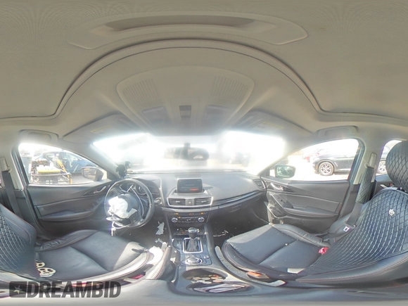 2015 Mazda 3 i Grand Touring with VIN 3MZBM1W73FM226964, listed as a Copart auction lot 47776265 with 96,328 mi miles and Salvage Title. Bid and sale history available at DreamBid. Image 12.