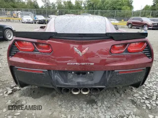 2019 Chevrolet Corvette Grand Sport 2LT with VIN 1G1YY2D70K5103755, listed as a Copart auction lot 72778344 with 0 mi miles and Salvage Title. Bid and sale history available at carsss.com. Image 6.