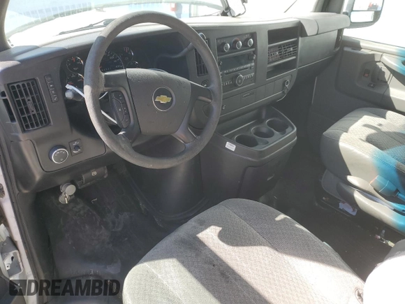 2013 Chevrolet Express Cargo Van with VIN 1GCSGAFX0D1135297, listed as a Copart auction lot 53786215 with 306,270 mi miles and Clean Title. Bid and sale history available at carsss.com. Image 8.