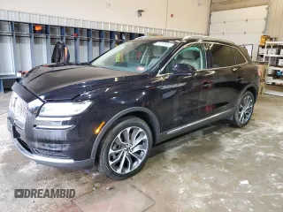 2021 Lincoln Nautilus Reserve with VIN 2LMPJ8KP4MBL10788, listed as a Copart auction lot 48799695 with 22,364 mi miles and Salvage title. Bid and sale history available at DreamBid. Image 1.