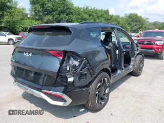 2024 Kia Sportage SX-Prestige with VIN 5XYK53DF3RG161198, listed as a IAAI auction lot 39847190 with 7,025 mi miles and . Bid and sale history available at carsss.com. Image 4.