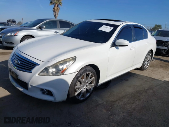 2013 Infiniti G37 Journey with VIN JN1CV6AP2DM712184, listed as a IAAI auction lot 42314475 with Not provided miles and . Bid and sale history available at DreamBid. Image 16.