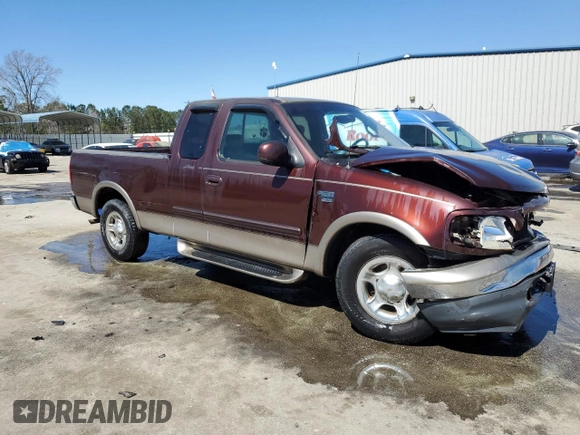 2001 Ford F-150 XL with VIN 1FTRX17W51NA89507, listed as a Copart auction lot 49207275 with Not provided miles and Salvage title. Bid and sale history available at DreamBid. Image 4.