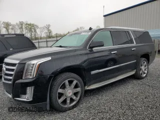2015 Cadillac Escalade ESV Luxury with VIN 1GYS4HKJ1FR183554, listed as a Copart auction lot 51151895 with 220,667 mi miles and Clean title. Bid and sale history available at DreamBid. Image 1.