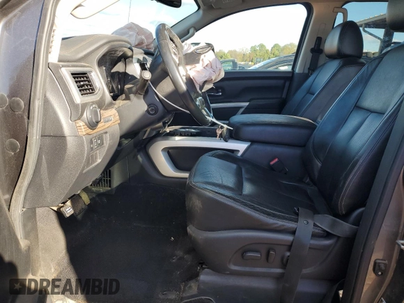 2017 Nissan Titan XD SL with VIN 1N6AA1F46HN502041, listed as a Copart auction lot 81795114 with 109,176 mi miles and Salvage Title. Bid and sale history available at carsss.com. Image 7.