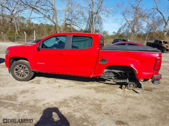 2019 Chevrolet Colorado 2WD Work Truck with VIN 1GCGSBENXK1282444, listed as a IAAI auction lot 41314571 with NaN miles. Bid and sale history available at carsss.com. Image 14.
