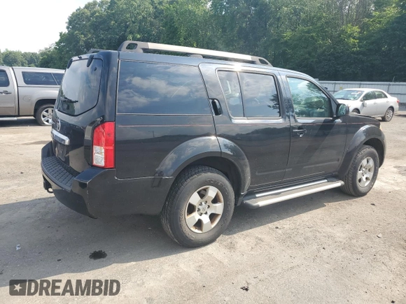 2010 Nissan Pathfinder S with VIN 5N1AR1NB0AC630249, listed as a Copart auction lot 63327905 with 119,913 mi miles and Salvage title. Bid and sale history available at DreamBid. Image 3.
