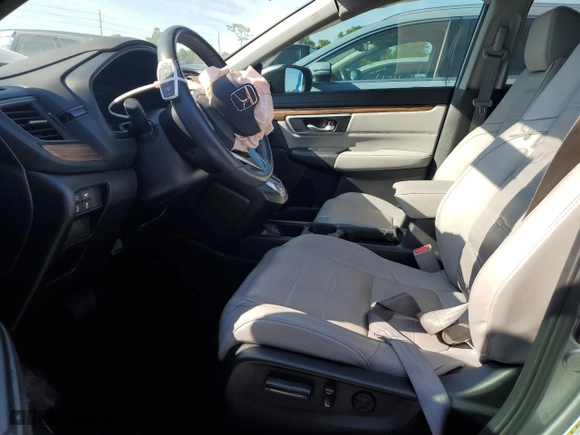2019 Honda CR-V Touring with VIN 7FARW1H9XKE001289, listed as a Copart auction lot 48037345 with 29,690 mi miles and Salvage Title. Bid and sale history available at carsss.com. Image 7.