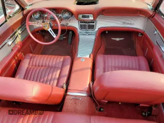 1961 Ford Thunderbird with VIN 1Y73Z116153, listed as a Copart auction lot 70746614 with 83,218 mi miles and Salvage Title. Bid and sale history available at DreamBid. Image 8.