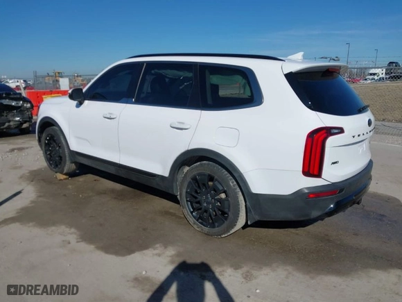 2021 Kia Telluride SX with VIN 5XYP5DHC4MG163336, listed as a IAAI auction lot 41613312 with 88,311 mi miles. Bid and sale history available at carsss.com. Image 3.