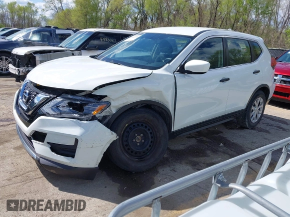 2017 Nissan Rogue SV with VIN KNMAT2MV9HP555609, listed as a IAAI auction lot 42003956 with 156,966 mi miles and . Bid and sale history available at carsss.com. Image 17.