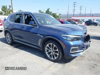 2023 BMW X5 xDrive40i with VIN 5UXCR6C01P9N96807, listed as a IAAI auction lot 42544191 with Not provided miles and . Bid and sale history available at DreamBid. Image 1.
