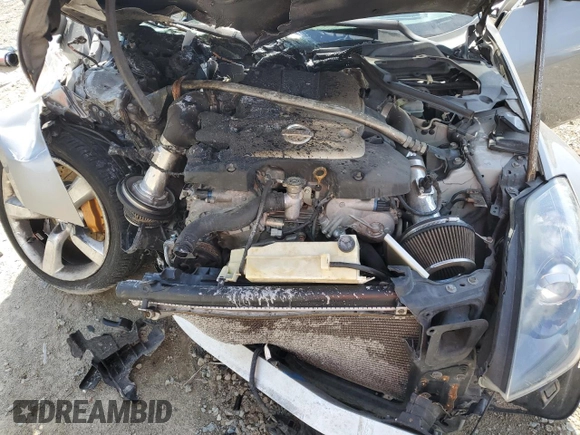 2008 Nissan 350Z Grand Touring with VIN JN1BZ34E08M750981, listed as a Copart auction lot 51760525 with Not Provided miles and Salvage Title. Bid and sale history available at carsss.com. Image 12.
