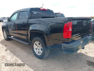 2021 Chevrolet Colorado 2WD LT z VIN 1GCGSCEN5M1103946, wystawiony jako IAAI lot #42105285 z przebiegiem 191 141 mil mil oraz . Historia ofert i sprzedaży dostępna na DreamBid. Obrazek 3.