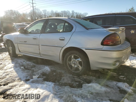 2002 Pontiac Grand Am GT1 with VIN 1G2NV52E52M626348, listed as a Copart auction lot 87703175 with 91,215 mi miles and Salvage Title. Bid and sale history available at carsss.com. Image 2.