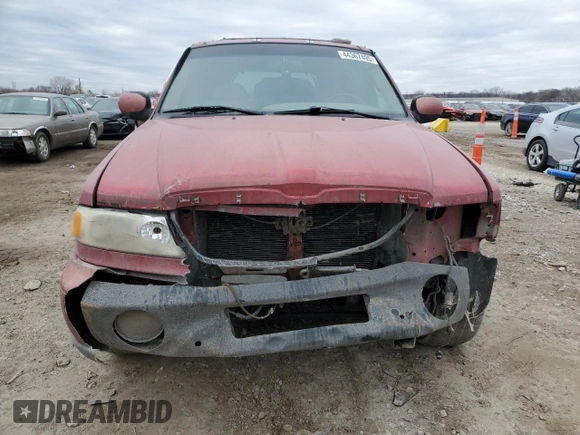 2001 Lincoln Navigator with VIN 5LMEU27R81LJ23306, listed as a Copart auction lot 44367495 with 220,225 mi miles and Salvage title. Bid and sale history available at DreamBid. Image 5.