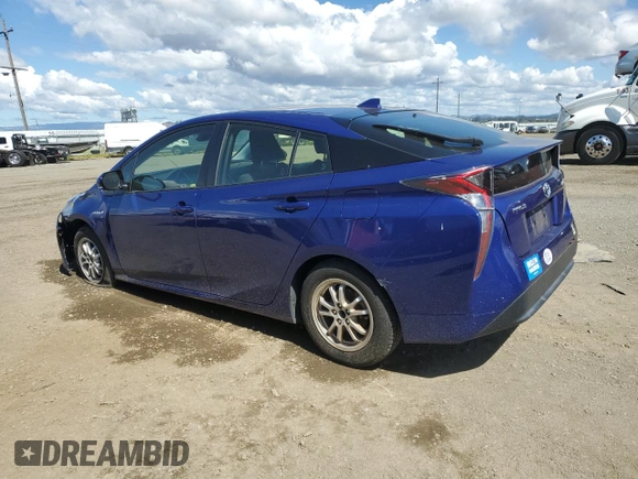 2017 Toyota Prius Two с VIN JTDKBRFU8H3562322, выставлен на аукционе Copart как лот 56758905 с пробегом 46 255 миль миль и Списание • Salvage title. История ставок и продаж доступна на DreamBid. Изображение 2.