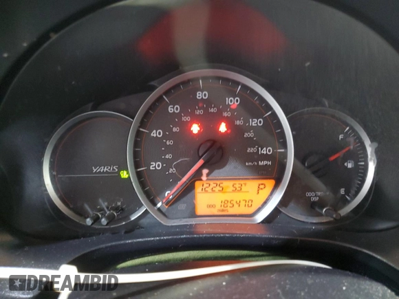 2014 Toyota Yaris L with VIN VNKJTUD39EA011529, listed as a Copart auction lot 81510314 with 185,470 mi miles and Clean Title. Bid and sale history available at carsss.com. Image 9.