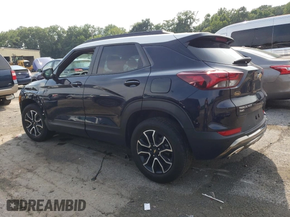 2021 Chevrolet TrailBlazer ACTIV with VIN KL79MSSL7MB129262, listed as a Copart auction lot 64943664 with 33,263 mi miles and Salvage Title. Bid and sale history available at DreamBid. Image 2.