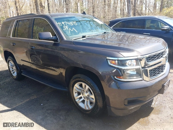 2016 Chevrolet Tahoe LS with VIN 1GNSKAKC0GR193571, listed as a IAAI auction lot 41974878 with 194,039 mi miles. Bid and sale history available at carsss.com. Image 1.