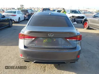 2019 Lexus IS with VIN JTHBA1D23K5095990, listed as a IAAI auction lot 41954839 with 56,550 mi miles. Bid and sale history available at carsss.com. Image 16.