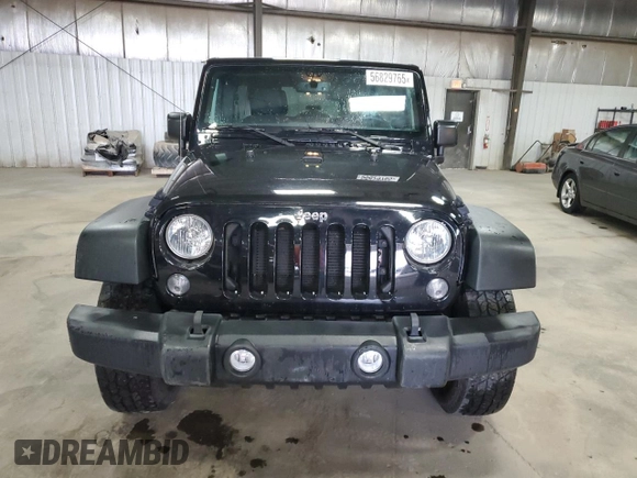 2016 Jeep Wrangler Unlimited Freedom с VIN 1C4BJWDG0GL158413, выставлен на аукционе Copart как лот 56829765 с пробегом 65 794 миль миль и Списание • Salvage title. История ставок и продаж доступна на DreamBid. Изображение 5.