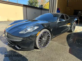 2012 Fisker Karma EcoSport z VIN YH4K14AA3CA001930, wystawiony jako Copart lot #55999355 z przebiegiem 47 417 mil mil oraz Tytuł czysty. Historia ofert i sprzedaży dostępna na DreamBid. Obrazek 2.